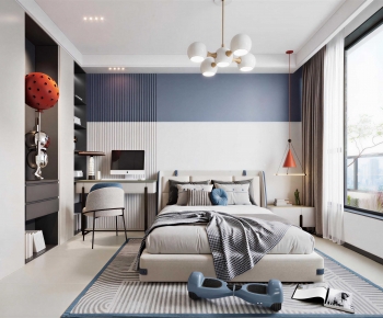 Modern Boy's Room And Son's Room-ID:287976034