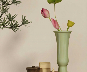 New Chinese Style Decorative Set-ID:737341889