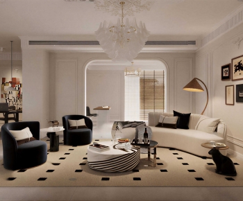 Modern A Living Room-ID:303879989