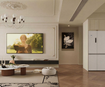 Modern A Living Room-ID:758944037
