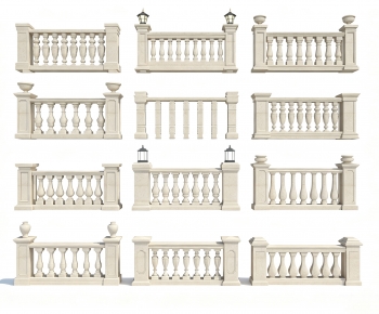 European Style Guardrail-ID:156795985