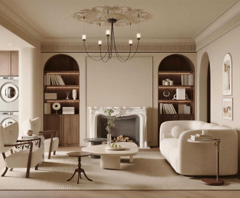 Modern A Living Room-ID:426152946
