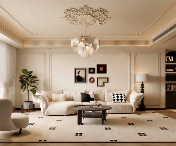 Modern A Living Room-ID:978837973