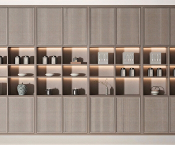 New Chinese Style Decorative Cabinet-ID:133332014