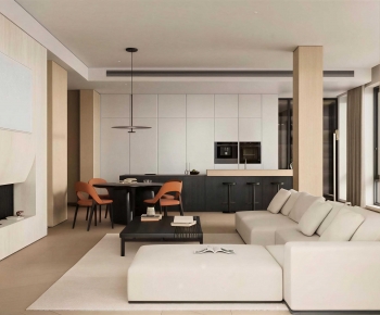 Modern A Living Room-ID:193840983