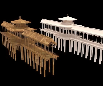 New Chinese Style Bridge-ID:339951046