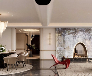 Modern A Living Room-ID:406117928