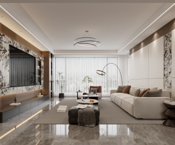Modern A Living Room-ID:300450099