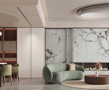 Modern A Living Room-ID:848524095