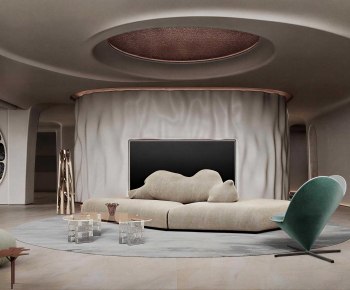 Modern A Living Room-ID:823847061