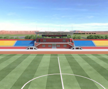 Modern Outdoor Sports Stadium-ID:725519749