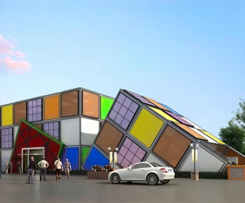 Modern Public Building-ID:698313004