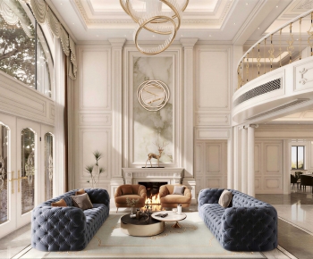 European Style A Living Room-ID:215915928