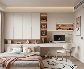 Modern Girl's Room Daughter's Room-ID:842402949