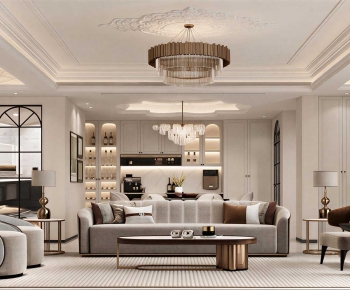 Modern A Living Room-ID:720012905