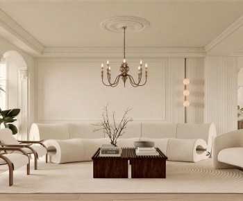Modern A Living Room-ID:705005884