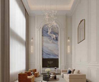 Modern A Living Room-ID:510472063