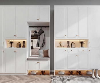 Nordic Style Shoe Cabinet-ID:452177059
