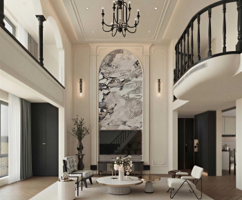 Modern A Living Room-ID:811368946