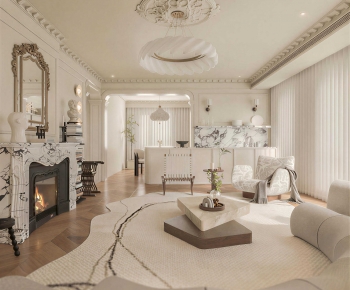Modern A Living Room-ID:809895997