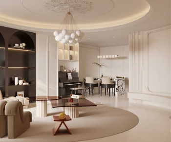 Modern A Living Room-ID:477529051