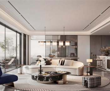 Modern A Living Room-ID:519783973