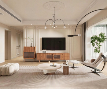 Modern A Living Room-ID:696149111