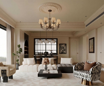 Modern A Living Room-ID:939887051