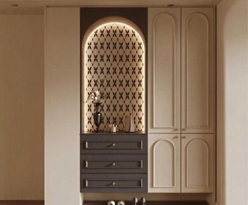 Modern Entrance Cabinet-ID:761532075