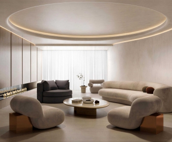 Modern A Living Room-ID:432579042