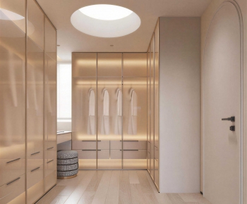 Modern Clothes Storage Area-ID:189084059