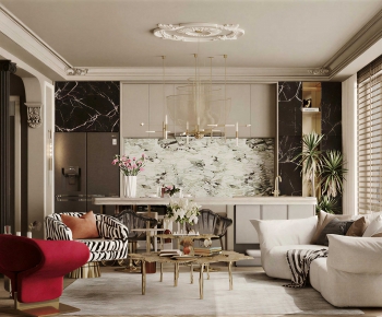 Modern A Living Room-ID:351699112