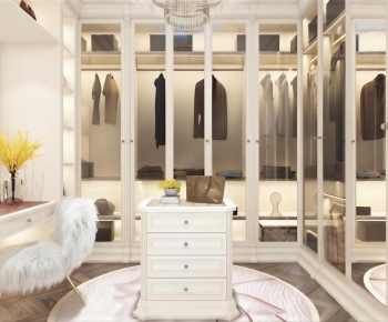 Modern Clothes Storage Area-ID:610702992