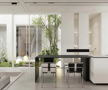 Modern Dining Room-ID:663333896