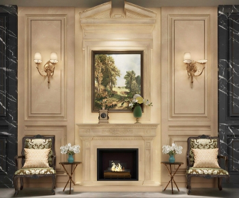 American Style Fireplace-ID:538433071
