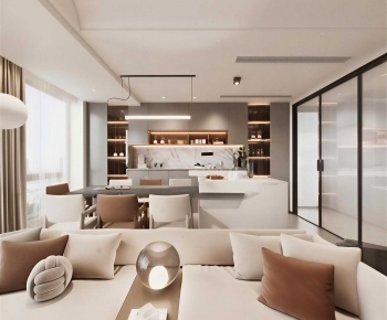 Modern A Living Room-ID:899266965