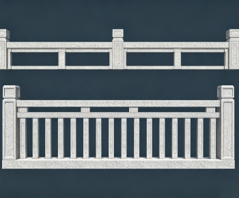 New Chinese Style Guardrail-ID:790437947