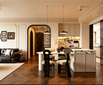 Modern A Living Room-ID:766081098