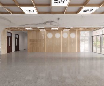 New Chinese Style Exhibition Hall-ID:467293021