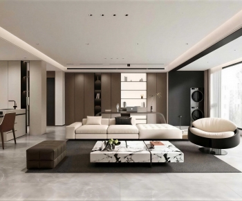 Modern A Living Room-ID:269007928