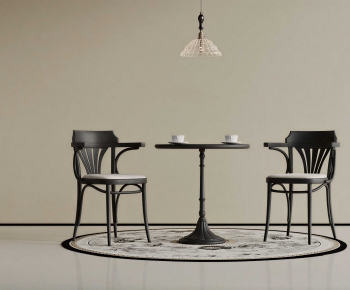 French Style Leisure Table And Chair-ID:211193084