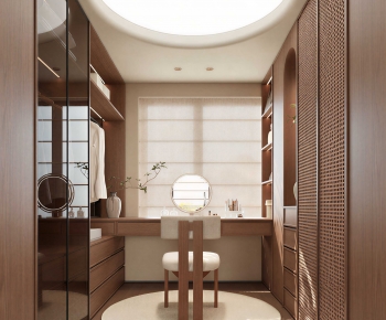 Modern Clothes Storage Area-ID:540808928
