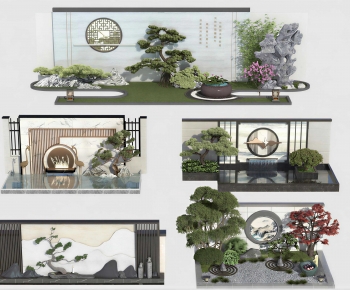 New Chinese Style Landscape Wall-ID:753261096
