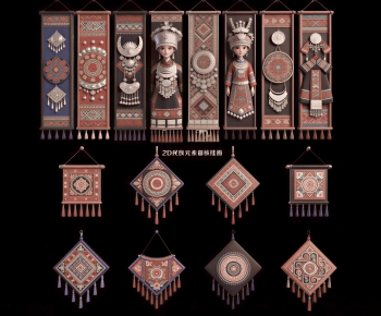 New Chinese Style Wall Decoration-ID:701497087
