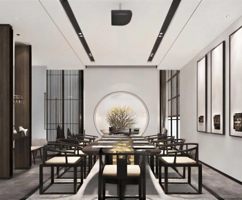 New Chinese Style Meeting Room-ID:929079068