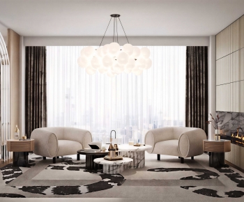 Modern A Living Room-ID:205787901