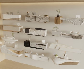 Modern Reception Desk-ID:156619598