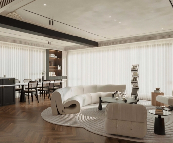 Modern A Living Room-ID:517529019