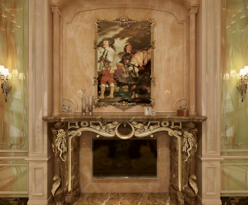 European Style Fireplace-ID:991656064