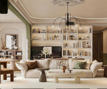 Modern A Living Room-ID:908055078